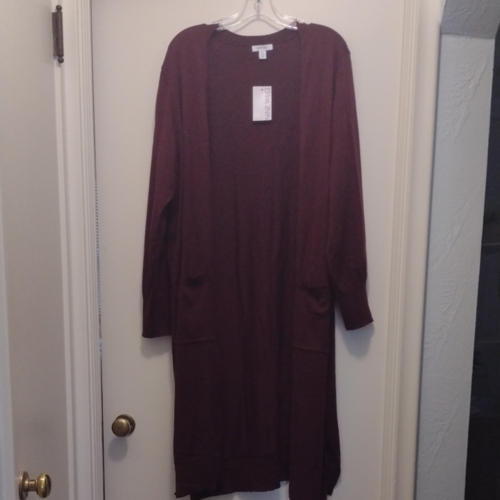Nine West Long Cardigan (J235)